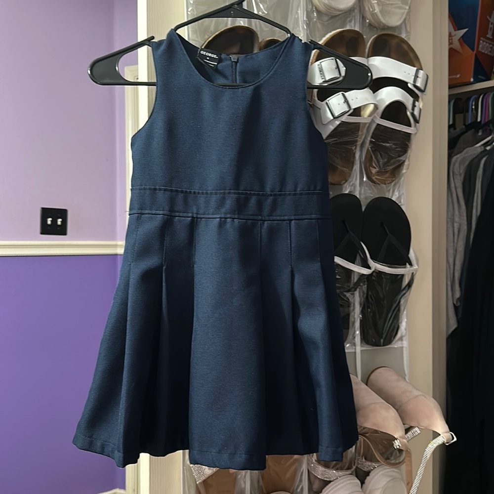 George Navy Blue School Dress